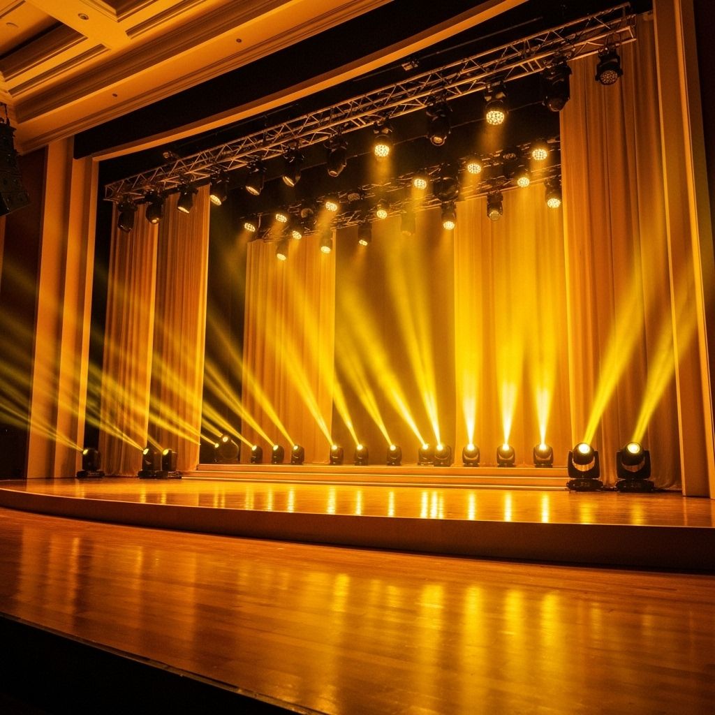 Pageant Stage Background